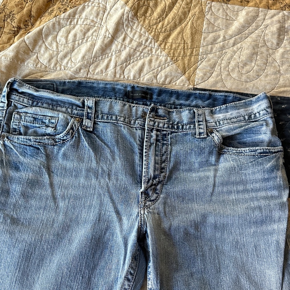 Silver Jeans Light Blue Denim